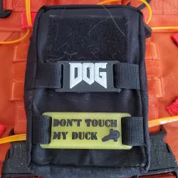 Doom Dog molle plate
