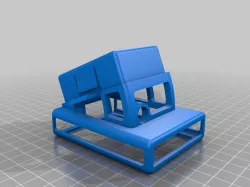 Dragonlink V3 Slim X9D holder (angled)
