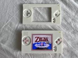 DS Lite Gameboy Macro, Top screen, 2 buttons, Switch speaker
