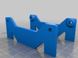 Dual MFOS VCO PCB bracket