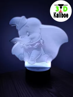 Dumbo Lithophane led light