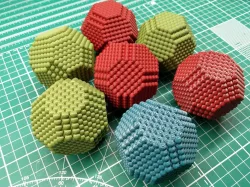 Educational models of plasmonic metal nanoparticles (Gold and Silver)