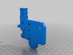 Ender 3 compact Matrix lite mount plate with BLTouch