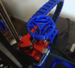 Ender 3 V2 Dual Gear Extruder Knob Mount
