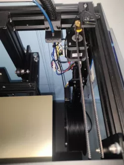Ender 6 Rhino mount - Filament guide