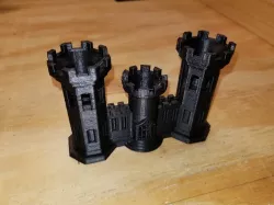 Engineer Castle Business Card Holder
