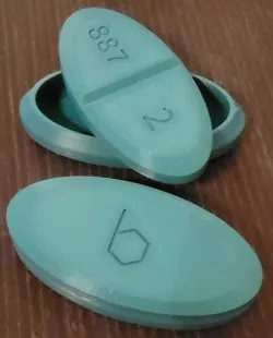 Estradiol pill (box)