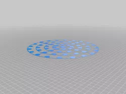 Flsun SR calibration pattern
