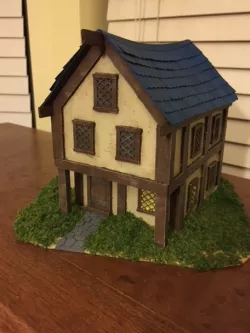 Foam Core House with 3D Printed Components