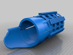 Forearm Gauntlet Picatinny Rails L & R