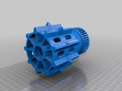 Front Wheel of Snow Tank