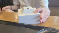 Giant keyboard button