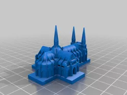 Gothic Cathedral Piece For The Game Cathedral