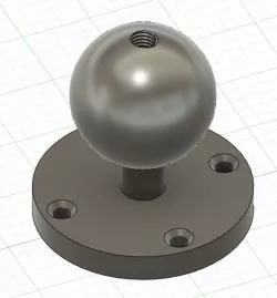 Halter für Fahrradträger (trailer hitch bike carrier holder)