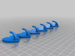 Hart hook rack without fixing holes