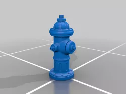 Hydrant for dioramas