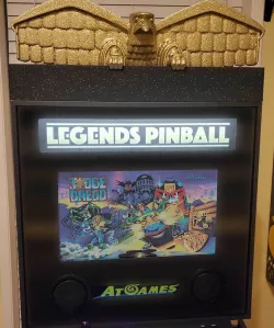 Judge Dredd Topper for AtLegends / Arcade1up Pinball