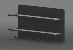 Key Hook and Tray Overkill