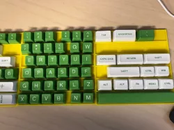 Keyboard key tray
