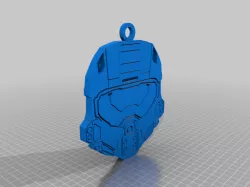 KeyChain - Master chief from Halo 5