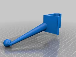 Land Rover LR4 cell phone ball mount - longer