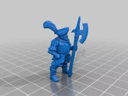 Landsknecht Halberdier 28mm