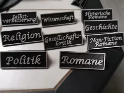 Libary Shelf Labels - Bücherregalbeschriftung