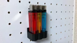 Lighter Tray for Pegboard