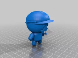 Little Angry Construction Worker