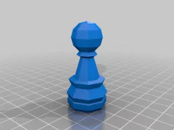 Low Poly Chess Set