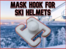 Mask Hook for Ski/Snowboard Helmets