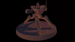 Mech - Crest 4 AC Spider Sniper