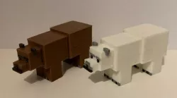 Minecraft bear and icebear
