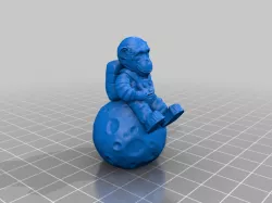 Monkey Astronaut