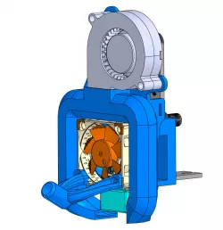 MOTH cooling system for Micro Swiss direct drive extruder for Ender 3