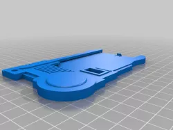 Multipass card holder with built-in supports