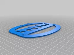 my remix of Oculus Quest 2 DIY Elite Strap Print Flat
