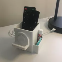 Nightstand Storage with Apple Watch Charger