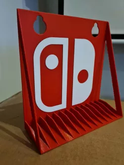 Nintendo Switch games hanger stand wall shelf 