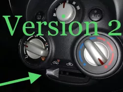 Nissan Climate Knob