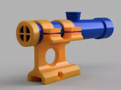 Nothin' Blasters Nerf Nagant Style PU Scope
