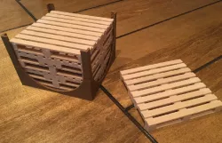 Pallet Coaster Holder