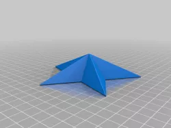 Parametric Polygon Star Shell Library 3D openSCAD