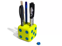 Pen Holder - Dice