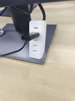 Pendrive Holder With Magnet Slot Base