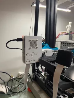 Pi 3b case mounted on X cover.