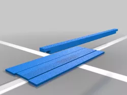 platform on wall
