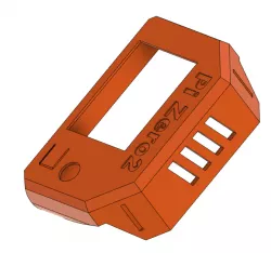 Prusa Mini display box with Raspberry Pi Zero 2 mount