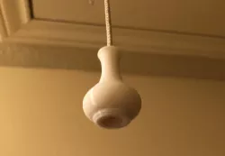 Pull Cord Tassel Knob for Blinds or Attic Door