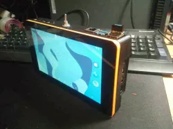 Raspberry pi 4 tablet case